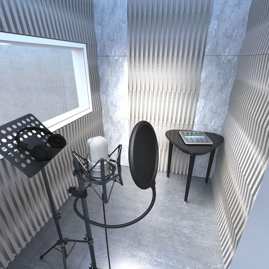 Vocal Booth Soundproofing Audimute
